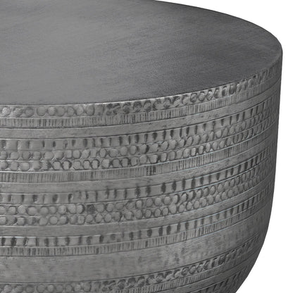 Johnsen Metal Coffee Table in Antique