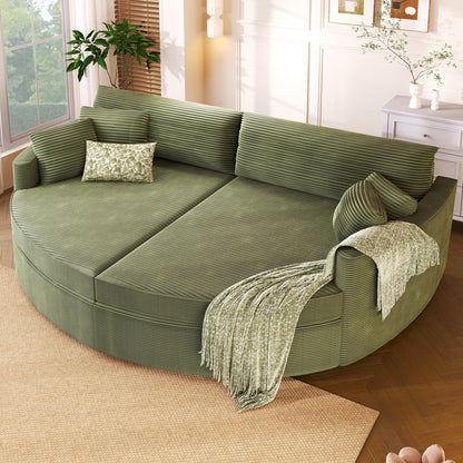 Oversized Double Chaise Lounge Sofa 102.3"