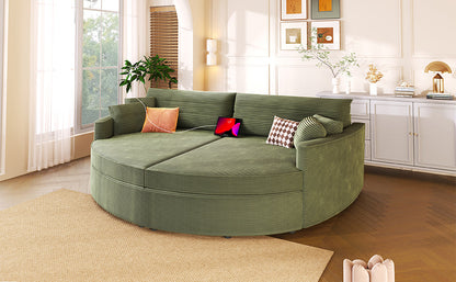 Oversized Double Chaise Lounge Sofa 102.3"