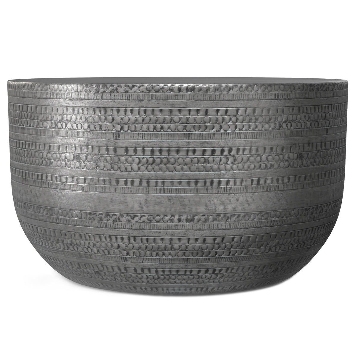 Johnsen Metal Coffee Table in Antique