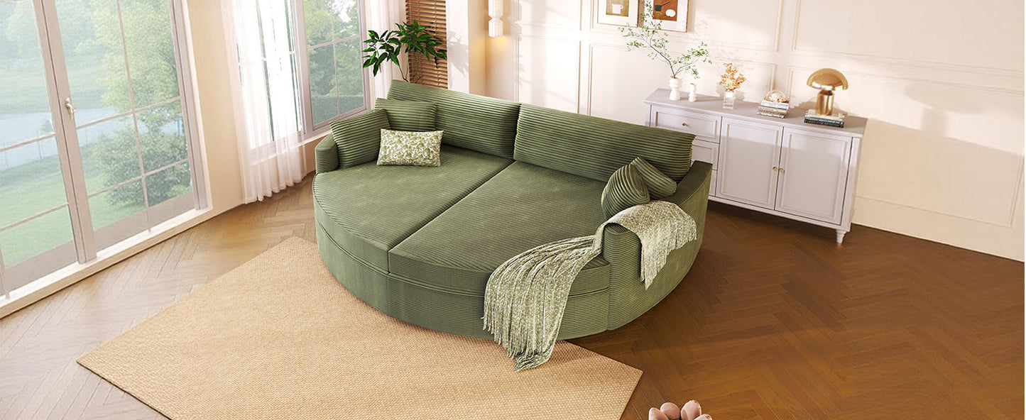 Oversized Double Chaise Lounge Sofa 102.3"