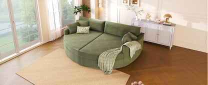 Oversized Double Chaise Lounge Sofa 102.3"