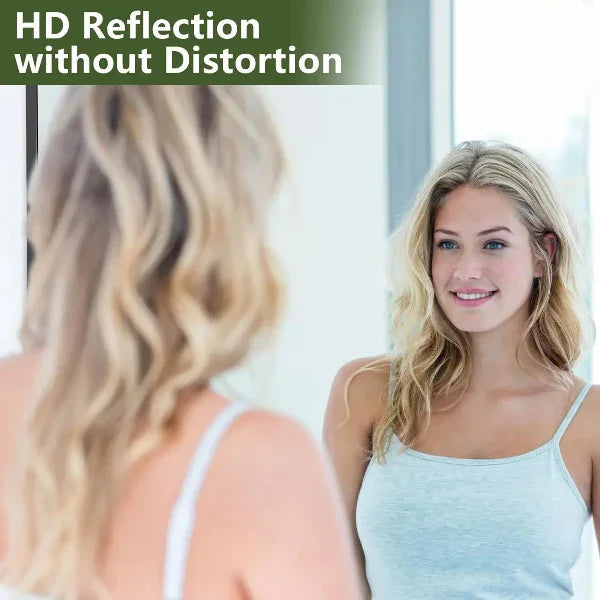 MELOMOIR Rectangular Oversized Floor Mirror – 72"/81" Full Length Black