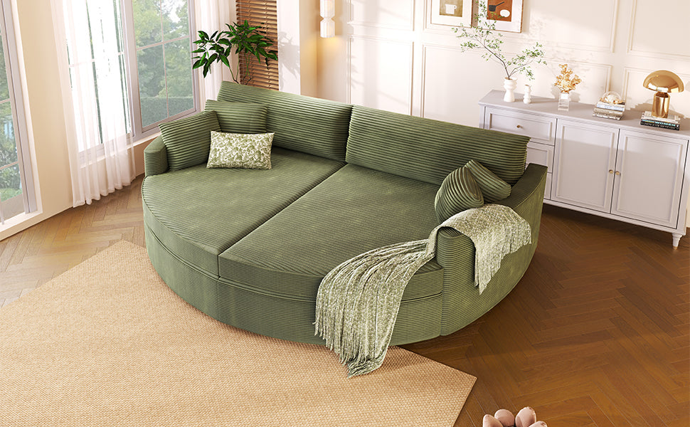 Oversized Double Chaise Lounge Sofa 102.3"
