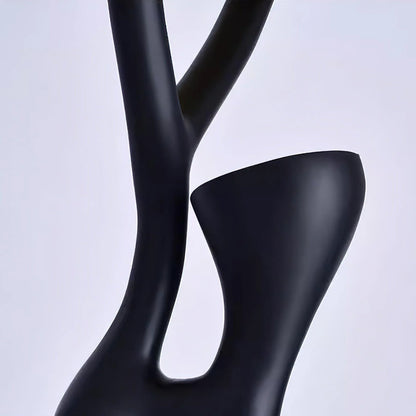 Blonski Black Statue Floor Lamp