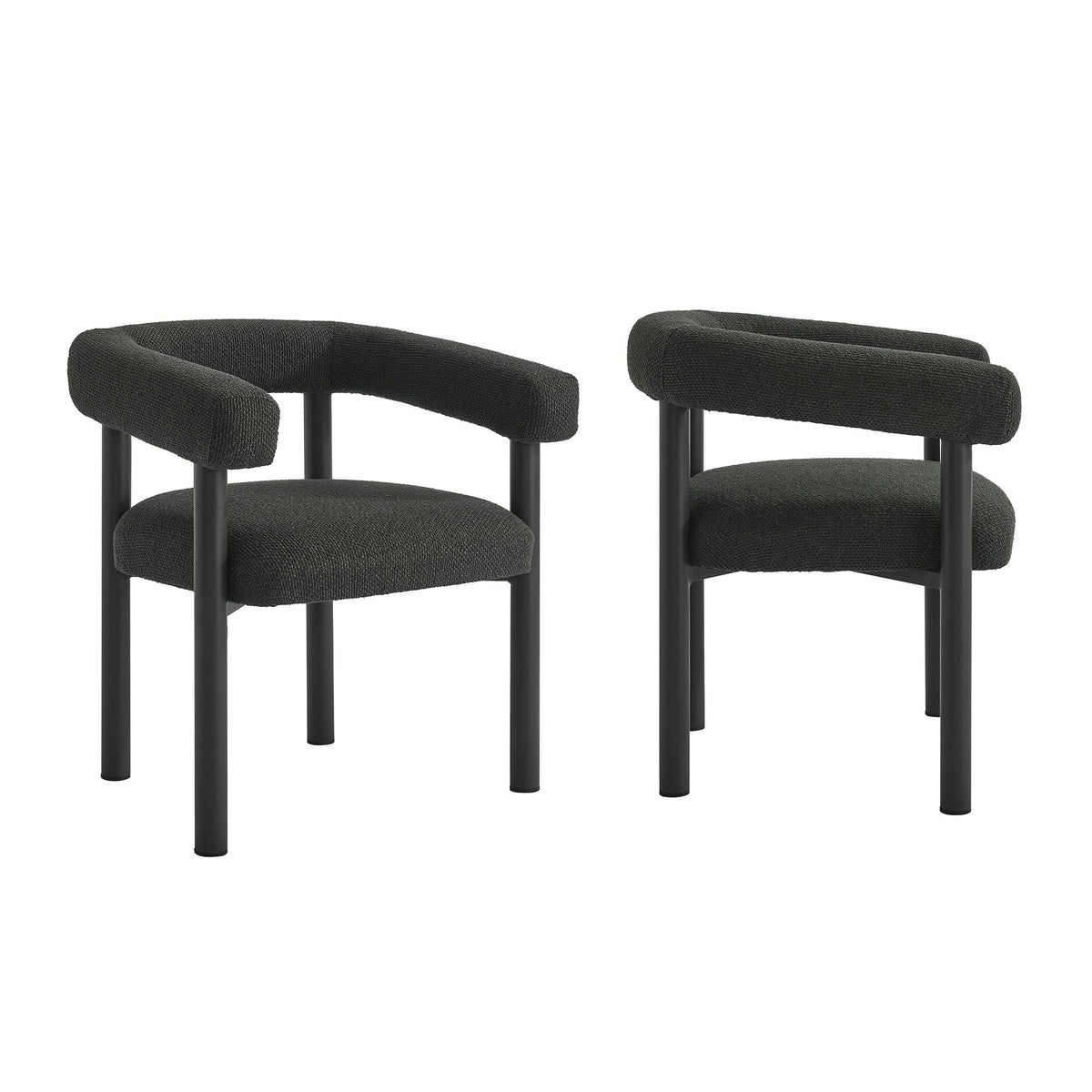 Nautica 5-Piece Round Outdoor Patio Aluminum Dining Table and Chairs Set