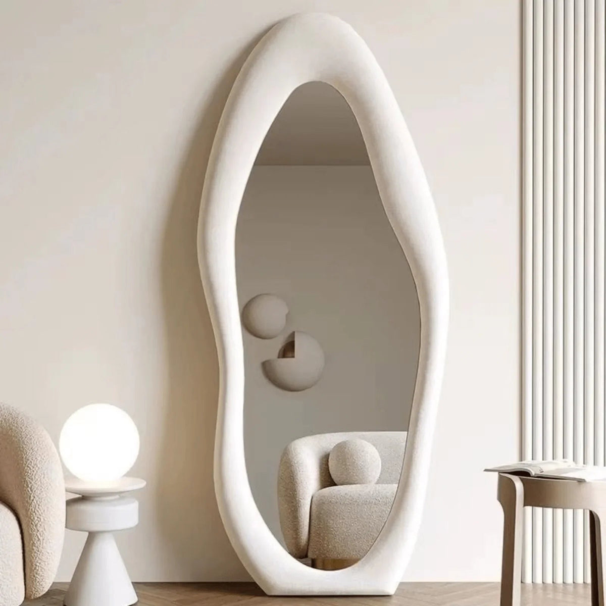 Mirror - Modern Wood Full-Length