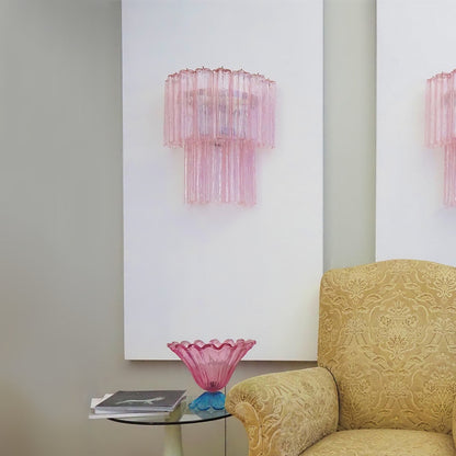 Murano Tubes Glass Wall Lamp
