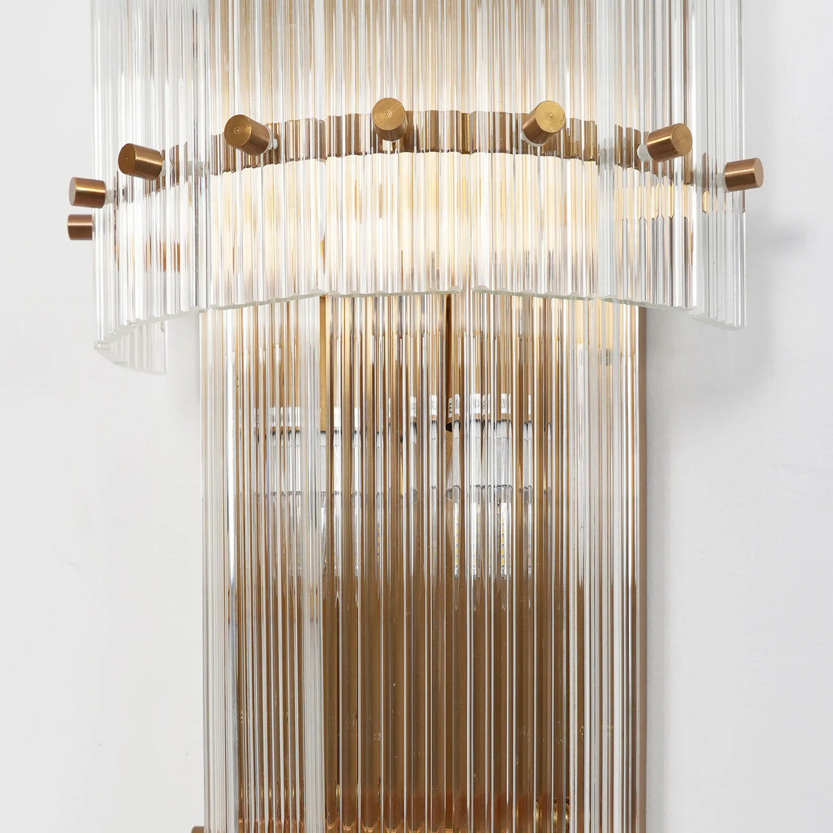 Rectangular San Marco Grand Round Wall Sconces