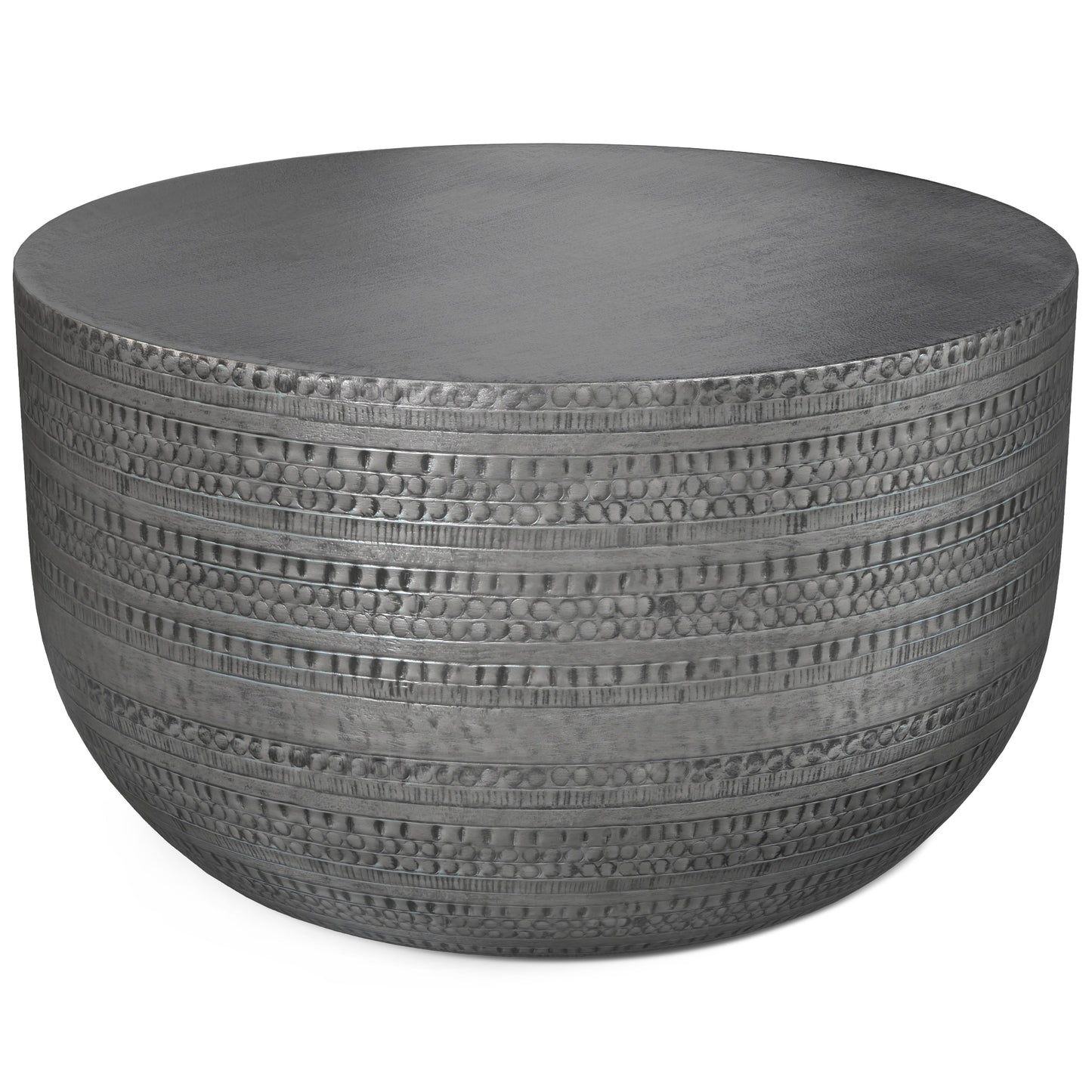 Johnsen Metal Coffee Table in Antique