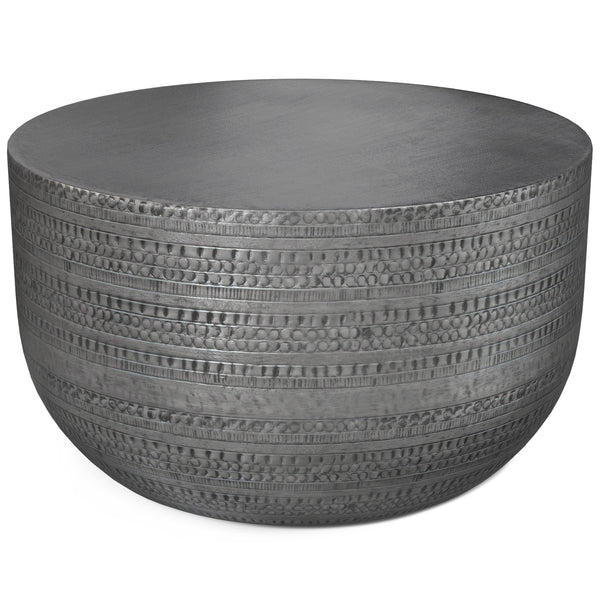 Johnsen Metal Coffee Table in Antique