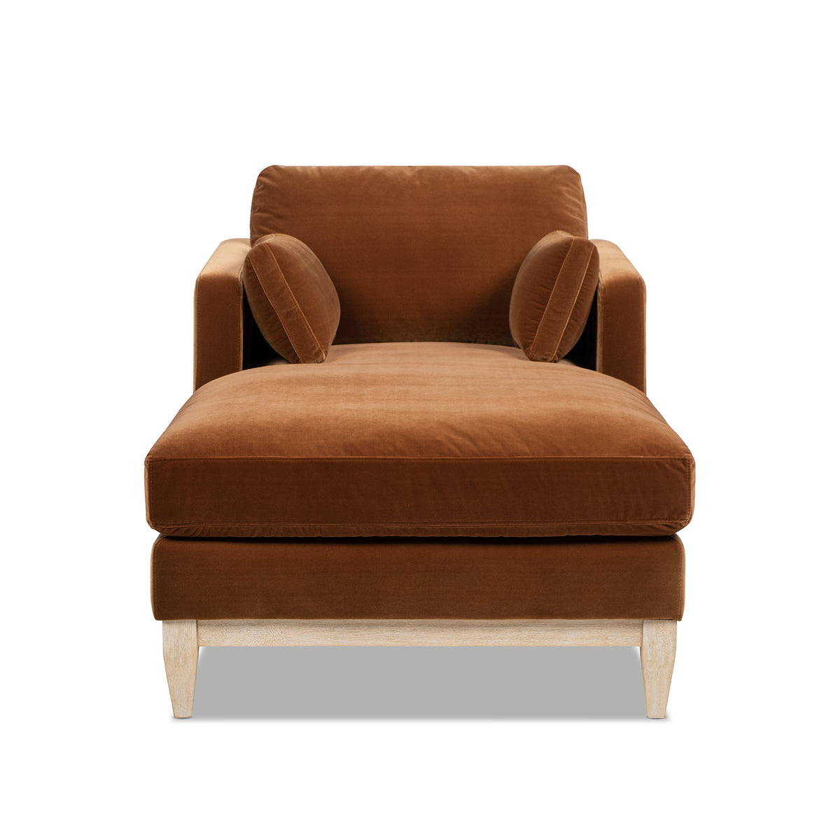 Knox 65" Modern Farmhouse Chaise Lounge Chair