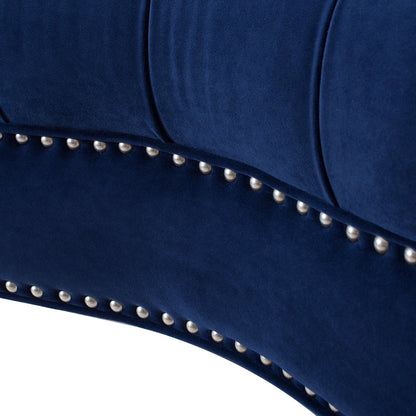 La Rosa Victorian Tufted Upholstered Accent Chair