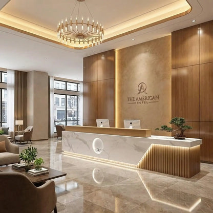 Ovelle · Front Reception Desk
