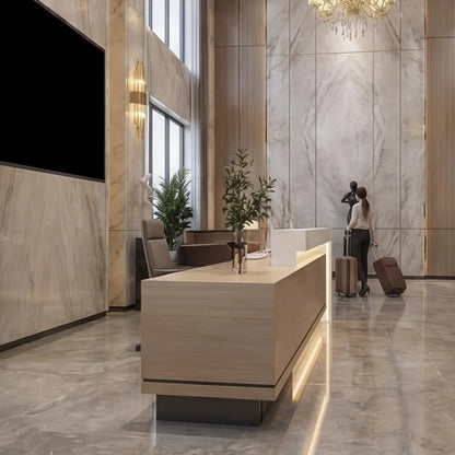 Elyra · Front Reception Desk