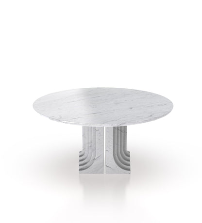La Chloé 48 Marble Round Table