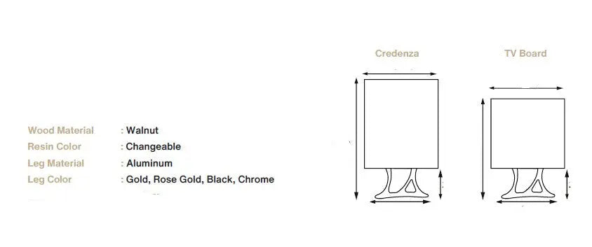 Resin Credenza-Sideboard-Buffets | Osso collection