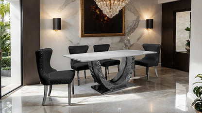 Portanova - 7 Pc Dining Table Set
